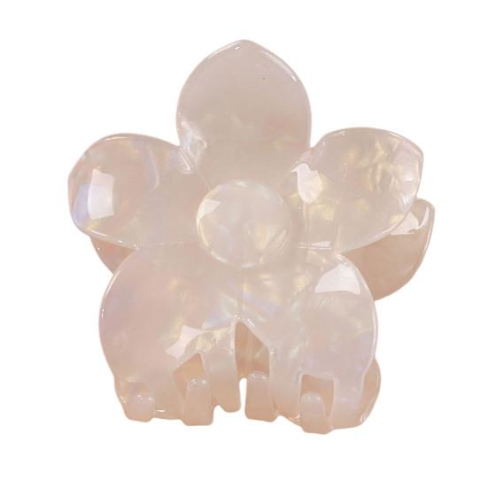 Hair Claw Flower Shape Back Head Hair Clip Anti-slip Teeth Strong Grip Shower Hair Clamp Versatile Use Hair Accessory A
Hair Claw Flower Shape Back Head Hair Clip Anti-slip Teeth Strong Grip Shower Hair Clamp Versatile Use Hair Accessory A
