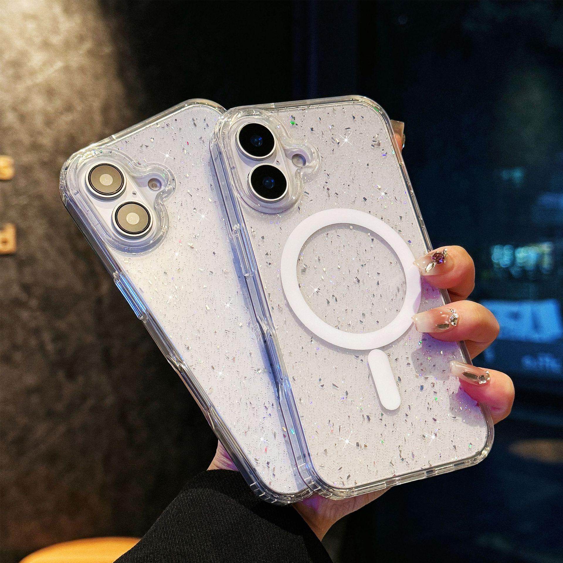 Laser Sequin Glitter Is Suitable for Apple 16E Phone Cases, Iphone15promax, and Magnetic Samsung S25u Samsung Galaxy S25 edge
Laser Sequin Glitter Is Suitable for Apple 16E Phone Cases, Iphone15promax, and Magnetic Samsung S25u Samsung Galaxy S25 edge