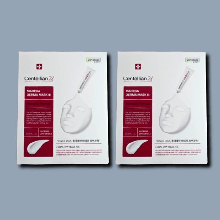 CENTELLIAN24 Madeca Derma Mask 3 Intensive Formula 20 Sheets 1 Box (41940383) 2 boxes of 10 sheets
CENTELLIAN24 Madeca Derma Mask 3 Intensive Formula 20 Sheets 1 Box (41940383) 2 boxes of 10 sheets