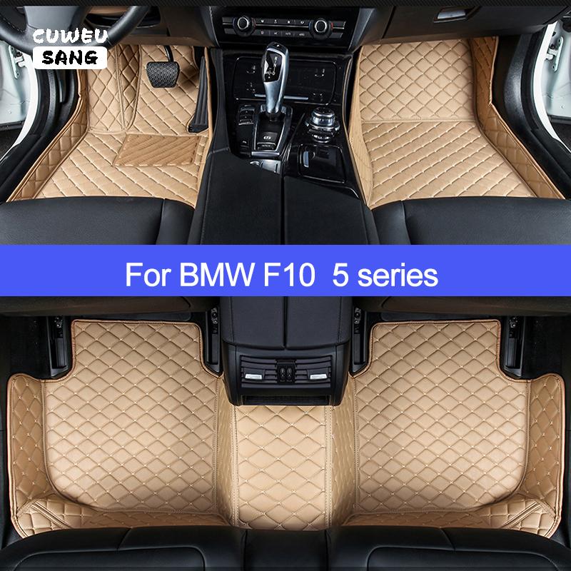 Автомобильные коврики CUWEUSANG на заказ для BMW F10 5 серии 520I 530I 528I 525I 2010-2016 лет, аксессуары для ног 2 ROWS
Автомобильные коврики CUWEUSANG на заказ для BMW F10 5 серии 520I 530I 528I 525I 2010-2016 лет, аксессуары для ног 2 ROWS