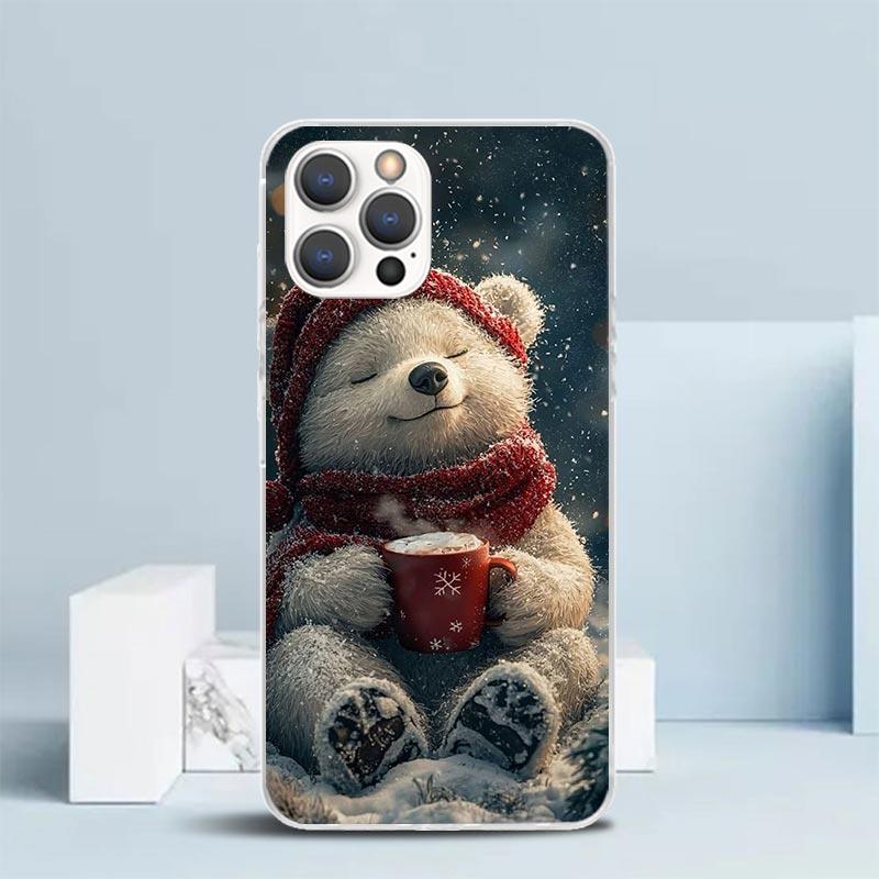 Animal Brown Cute Bear Soft Cover for iPhone 16 17 Air 15 14 Pro Max 16E Phone Case 13 Mini 12 11 7 SE 8 Print Pattern Fit Cases iPhone 13 Pro
Animal Brown Cute Bear Soft Cover for iPhone 16 17 Air 15 14 Pro Max 16E Phone Case 13 Mini 12 11 7 SE 8 Print Pattern Fit Cases iPhone 13 Pro
