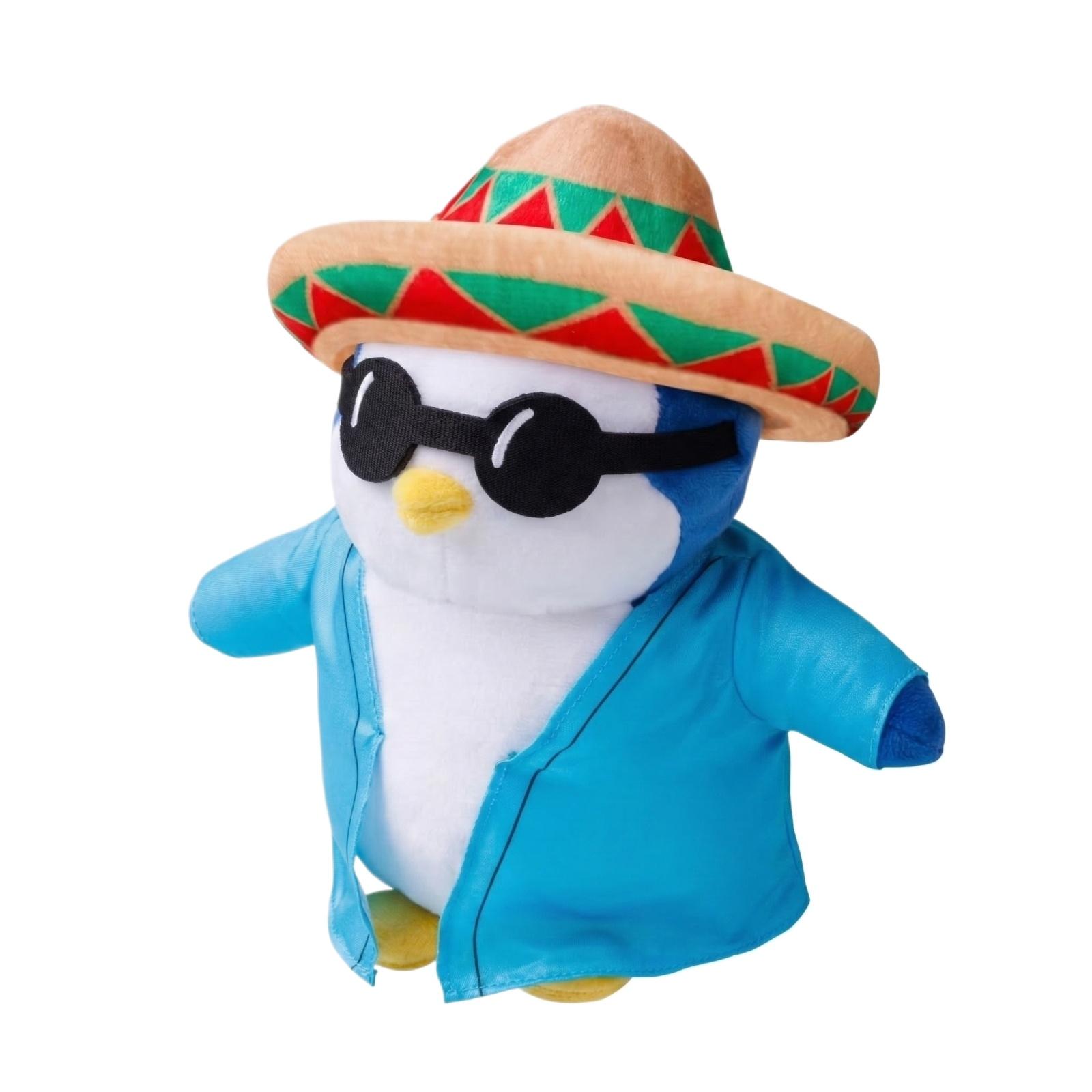 Plush Penguin Stuffed Animal Toy with Wizard Hat and Bow Tie Soft Fabric Magical Design Cute Character Gift for Kids and Collectors One Size
Plush Penguin Stuffed Animal Toy with Wizard Hat and Bow Tie Soft Fabric Magical Design Cute Character Gift for Kids and Collectors One Size