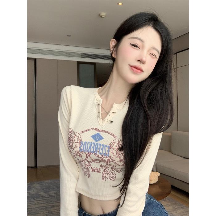 Острая Девушка Чистое Желание Футболка Женская с Коротким Длинным Рукавом - Осенний Стройнящий Топ, Модный Стиль Large абрикосовый
Острая Девушка Чистое Желание Футболка Женская с Коротким Длинным Рукавом - Осенний Стройнящий Топ, Модный Стиль Large абрикосовый