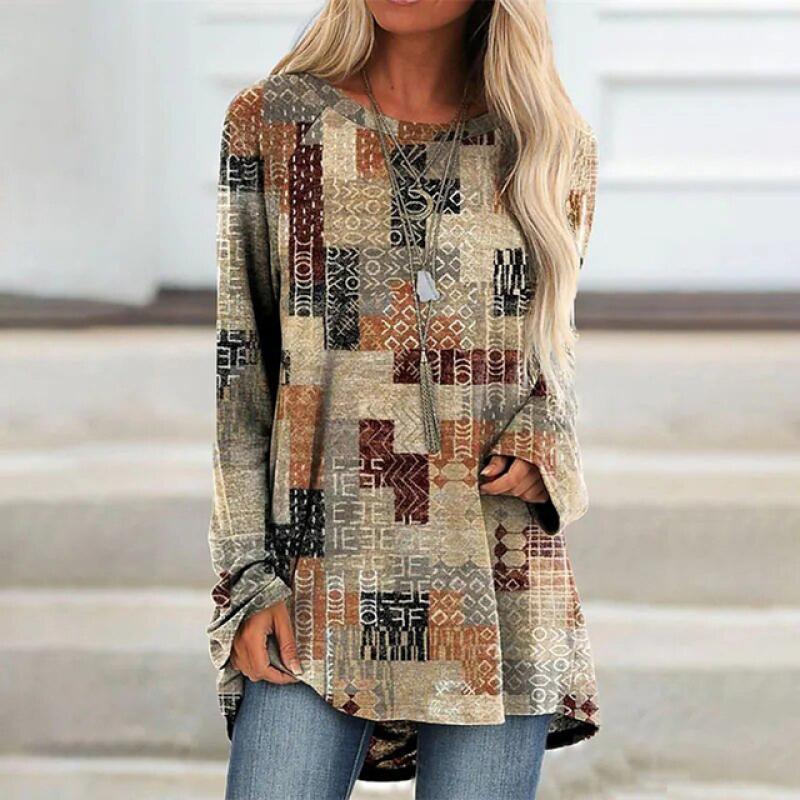 Повседневное уличное платье с круглым вырезом, топ больших размеров, S-8xl, женская футболка с абстрактным узором, модная футболка с длинным рукавом с 3d принтом 5XL
Повседневное уличное платье с круглым вырезом, топ больших размеров, S-8xl, женская футболка с абстрактным узором, модная футболка с длинным рукавом с 3d принтом 5XL