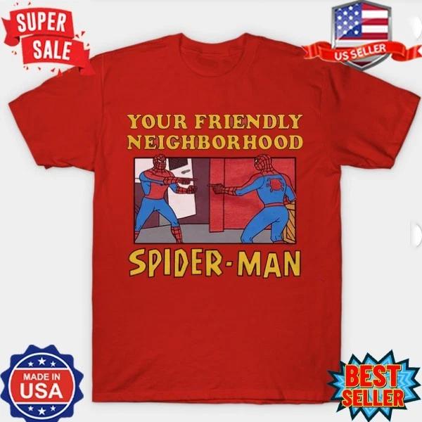 Your Friendly Neighborhood Spider-Man T-Shirt Fans S-5XL S
Your Friendly Neighborhood Spider-Man T-Shirt Fans S-5XL S
