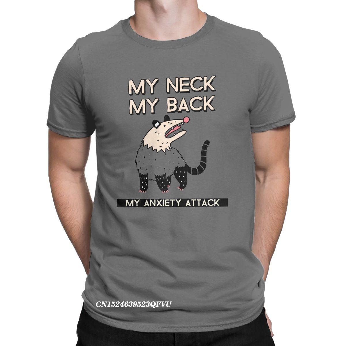 Opossum My Neck My Back My Anxiety Attack Possum футболка унисекс крутые футболки Harajuku футболки из чистого хлопка одежда больших размеров
Opossum My Neck My Back My Anxiety Attack Possum футболка унисекс крутые футболки Harajuku футболки из чистого хлопка одежда больших размеров