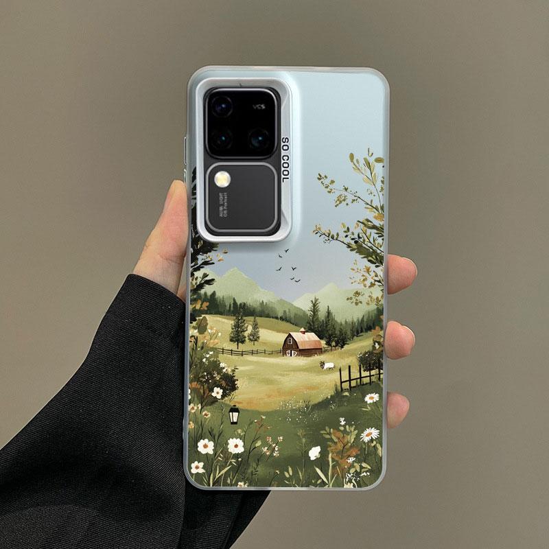 For Samsung Galaxy S24 S23 Ultra Plus FE S25 S22 Ultra Plus S21 FE Laser Phone Case Luxurious Comfortable Pastoral Life Covers Samsung S24
For Samsung Galaxy S24 S23 Ultra Plus FE S25 S22 Ultra Plus S21 FE Laser Phone Case Luxurious Comfortable Pastoral Life Covers Samsung S24