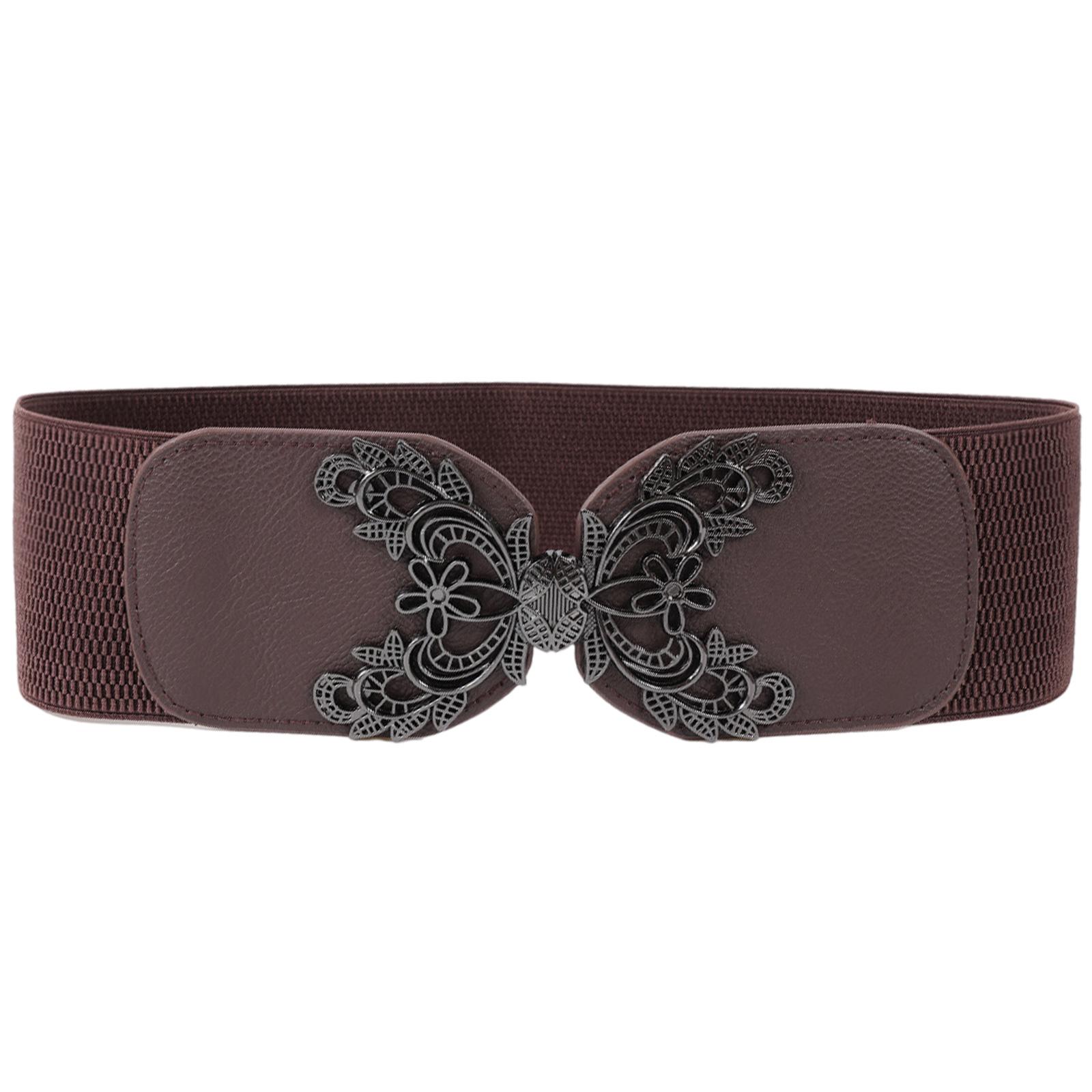 Women s Wide Waist Belt Fashion Waist Cincher Stylish Girdle Flower Pattern Buckle for Special Occasion Daily Wear
Women s Wide Waist Belt Fashion Waist Cincher Stylish Girdle Flower Pattern Buckle for Special Occasion Daily Wear