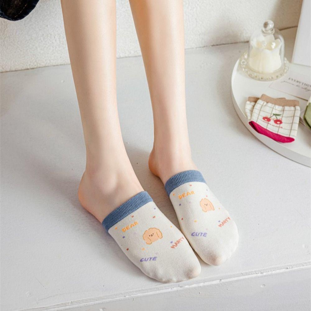 Rabbit Korean Half Foot Socks Silica Gel Plaid Socks Stripe Forefoot Socks Women Cotton Hosiery 02
Rabbit Korean Half Foot Socks Silica Gel Plaid Socks Stripe Forefoot Socks Women Cotton Hosiery 02