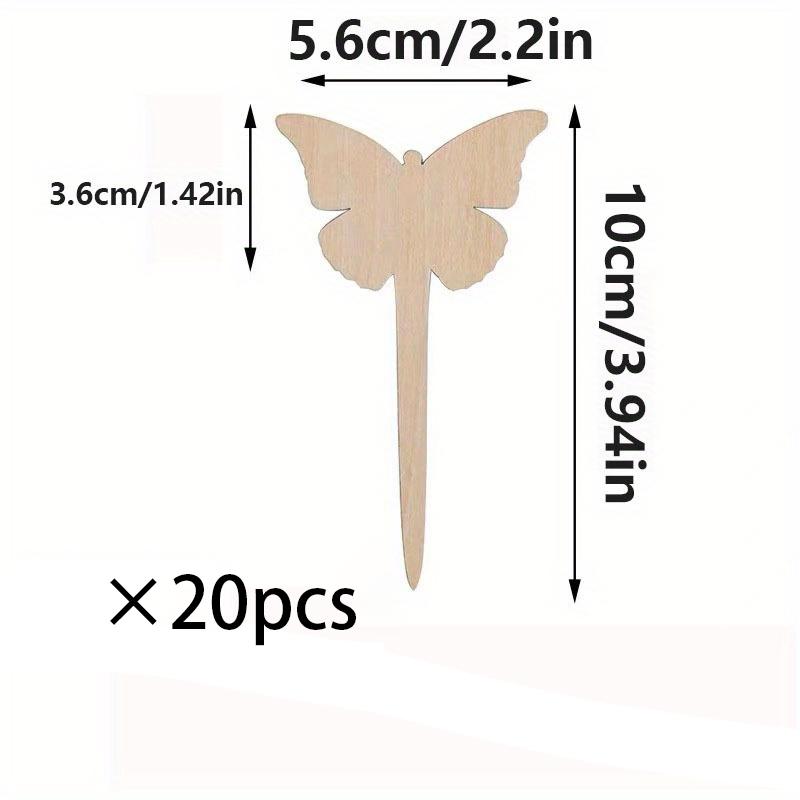 15pcs Wooden garden flower Butterfly Poplar multi-signature signage Wholesale Meat label Micro-landscape signage DIY plug
15pcs Wooden garden flower Butterfly Poplar multi-signature signage Wholesale Meat label Micro-landscape signage DIY plug
