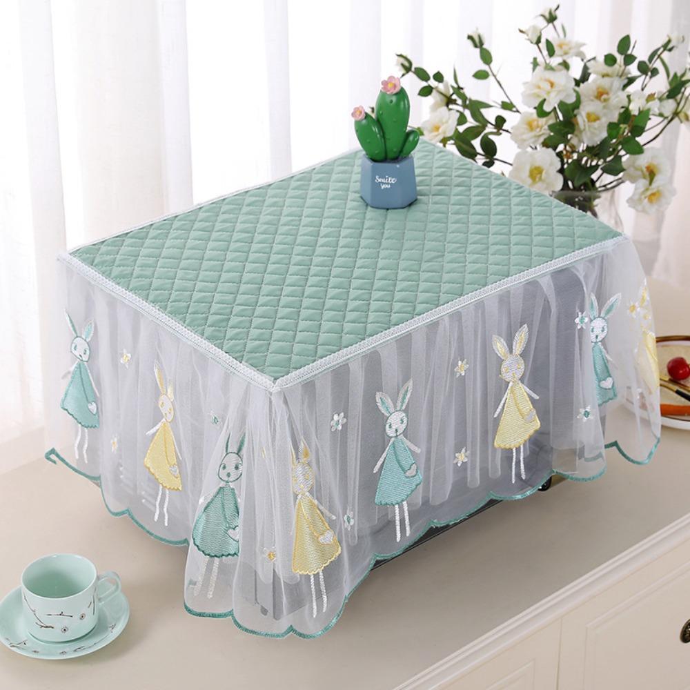 Rectangle Microwave Dust Cover Yarn Edge Tablecloth Room Decoration Oven Cover Kitchen Appliances
Rectangle Microwave Dust Cover Yarn Edge Tablecloth Room Decoration Oven Cover Kitchen Appliances