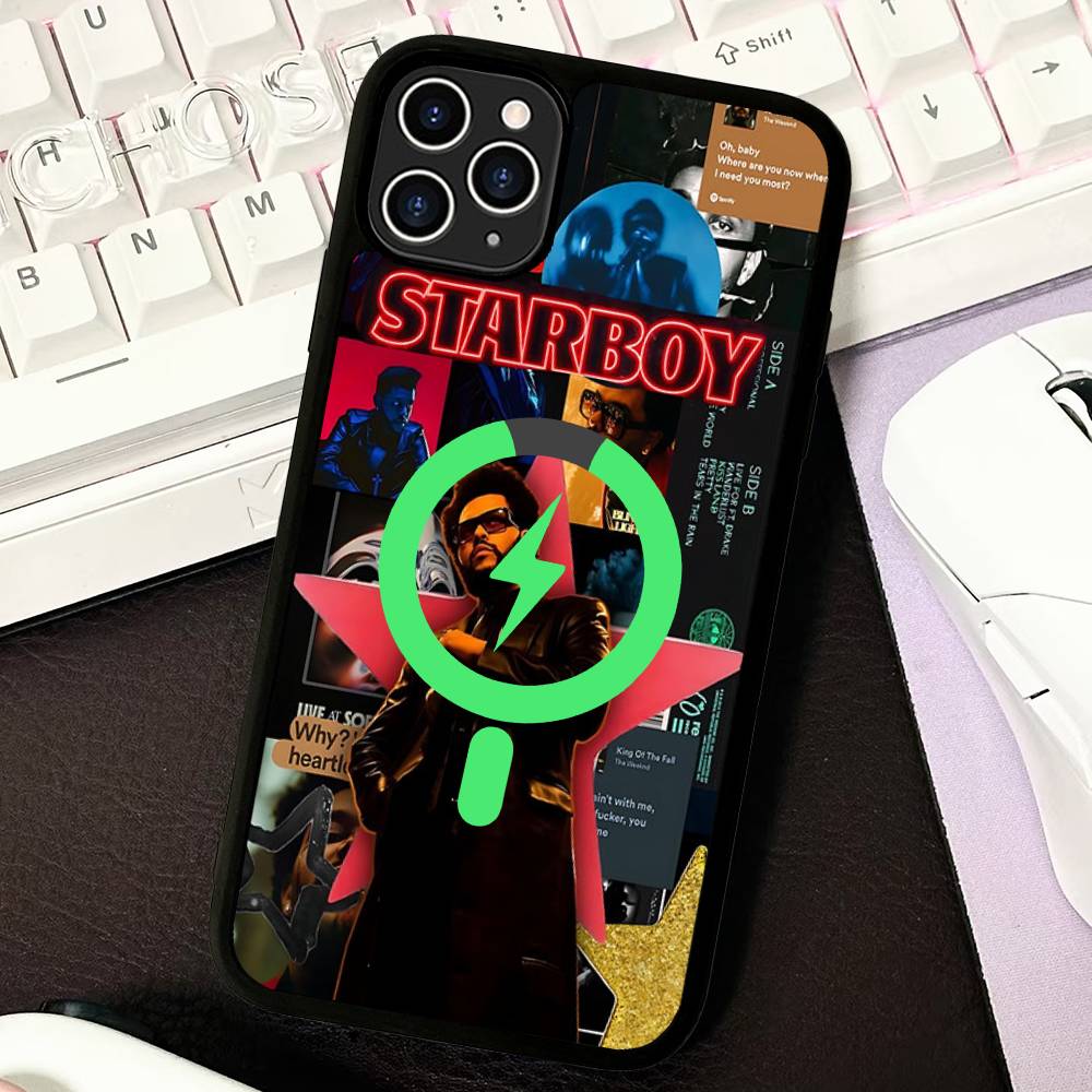 Popular Hip Hop Rapper The Weeknd For Magsafe Magnetic Wireless Phone Case For IPhone 11 12 13 14 15 16 17 Pro Max Plus Cover iPhone 14
Popular Hip Hop Rapper The Weeknd For Magsafe Magnetic Wireless Phone Case For IPhone 11 12 13 14 15 16 17 Pro Max Plus Cover iPhone 14