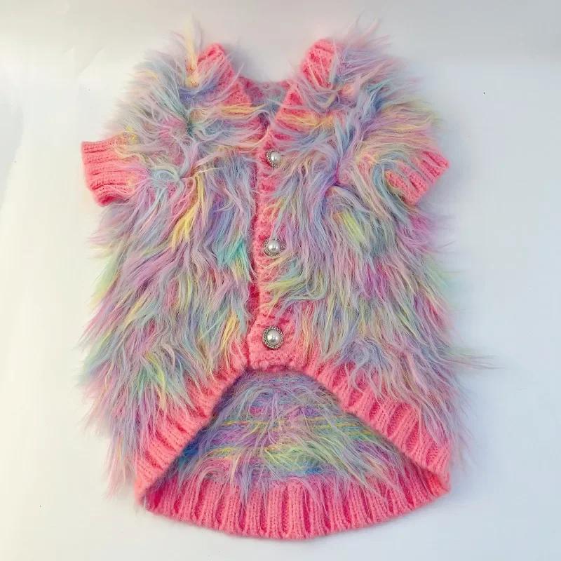 Winter Dog Clothes Cardigan Sweater Yorkie Pomeranian Poodle Bichon Schnauzer Pug French Bulldog Clothing Pet Apparel Costume XS(old) рожевий
Winter Dog Clothes Cardigan Sweater Yorkie Pomeranian Poodle Bichon Schnauzer Pug French Bulldog Clothing Pet Apparel Costume XS(old) рожевий