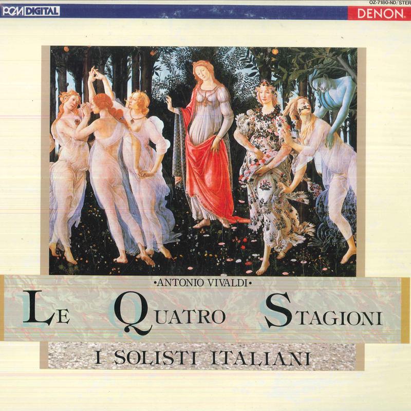 Виниловая пластинка I SOLISTI ITALIANI GEORGE Le Quatro Stagioni Concerto Op8 No OZ7180ND DENON 1987 Япония Классика Б/у
Виниловая пластинка I SOLISTI ITALIANI GEORGE Le Quatro Stagioni Concerto Op8 No OZ7180ND DENON 1987 Япония Классика Б/у