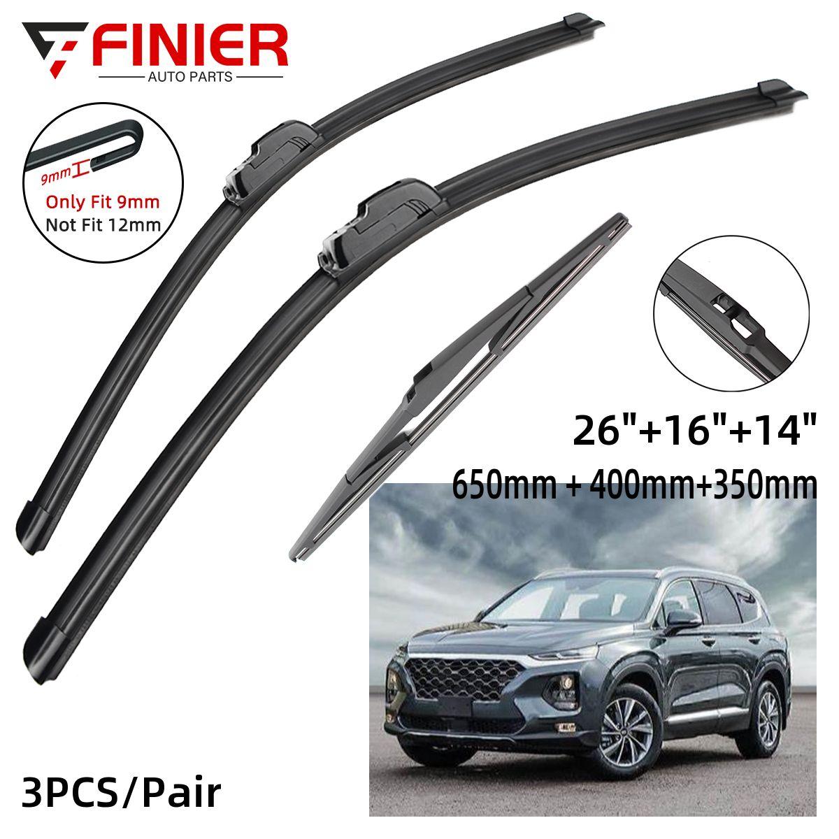 3 шт. Щетки стеклоочистителя для Hyundai Tucson MK3 2015-2020 26 16 14 Fit Переднее лобовое стекло Ветровое стекло Стекло Щетки для резака Аксессуары 2017 2018 2019 2020
3 шт. Щетки стеклоочистителя для Hyundai Tucson MK3 2015-2020 26 16 14 Fit Переднее лобовое стекло Ветровое стекло Стекло Щетки для резака Аксессуары 2017 2018 2019 2020