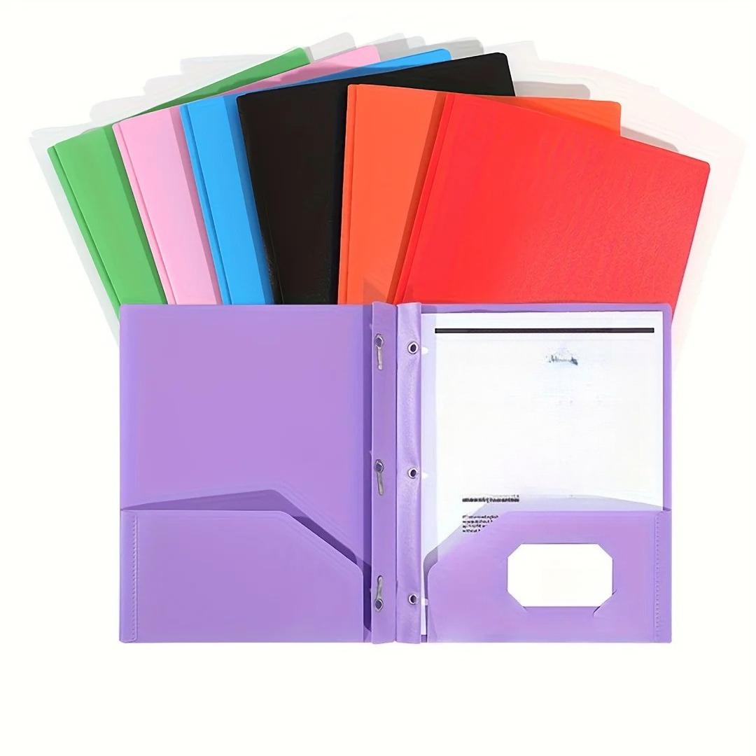 5Pcs A4 Double Insertion Tadpole Folder with D-shaped Report Clip - Heavy-duty PP Plastic Binder Organizer, Durable File Storage, with Pointed Colored Random style 5Pcs
5Pcs A4 Double Insertion Tadpole Folder with D-shaped Report Clip - Heavy-duty PP Plastic Binder Organizer, Durable File Storage, with Pointed Colored Random style 5Pcs