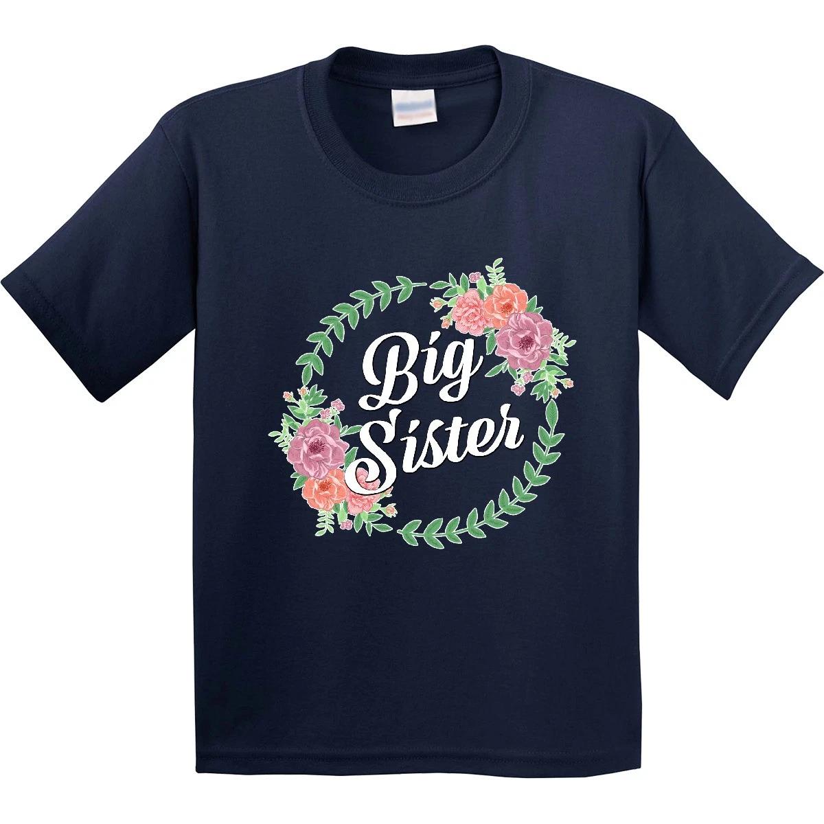 Inktastic Big Sister With Flower Circle Youth kids boys T-Shirt Sis Older Sibling Tee Kids 110
Inktastic Big Sister With Flower Circle Youth kids boys T-Shirt Sis Older Sibling Tee Kids 110