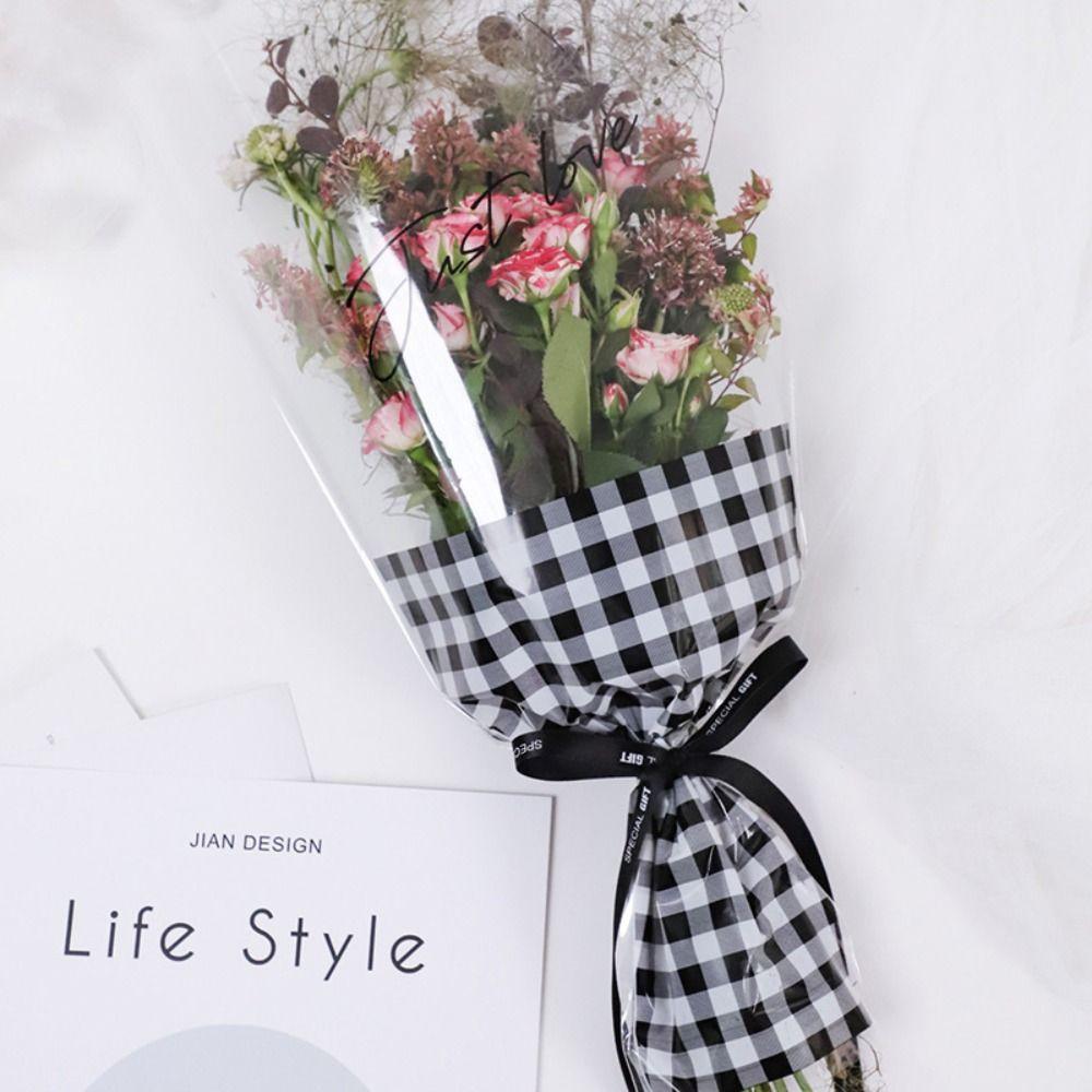 30PCS DIY Flower Packaging Bag Transparent Flower Wrapping Bag Creative Bouquet Bag Mother s Day синій
30PCS DIY Flower Packaging Bag Transparent Flower Wrapping Bag Creative Bouquet Bag Mother s Day синій