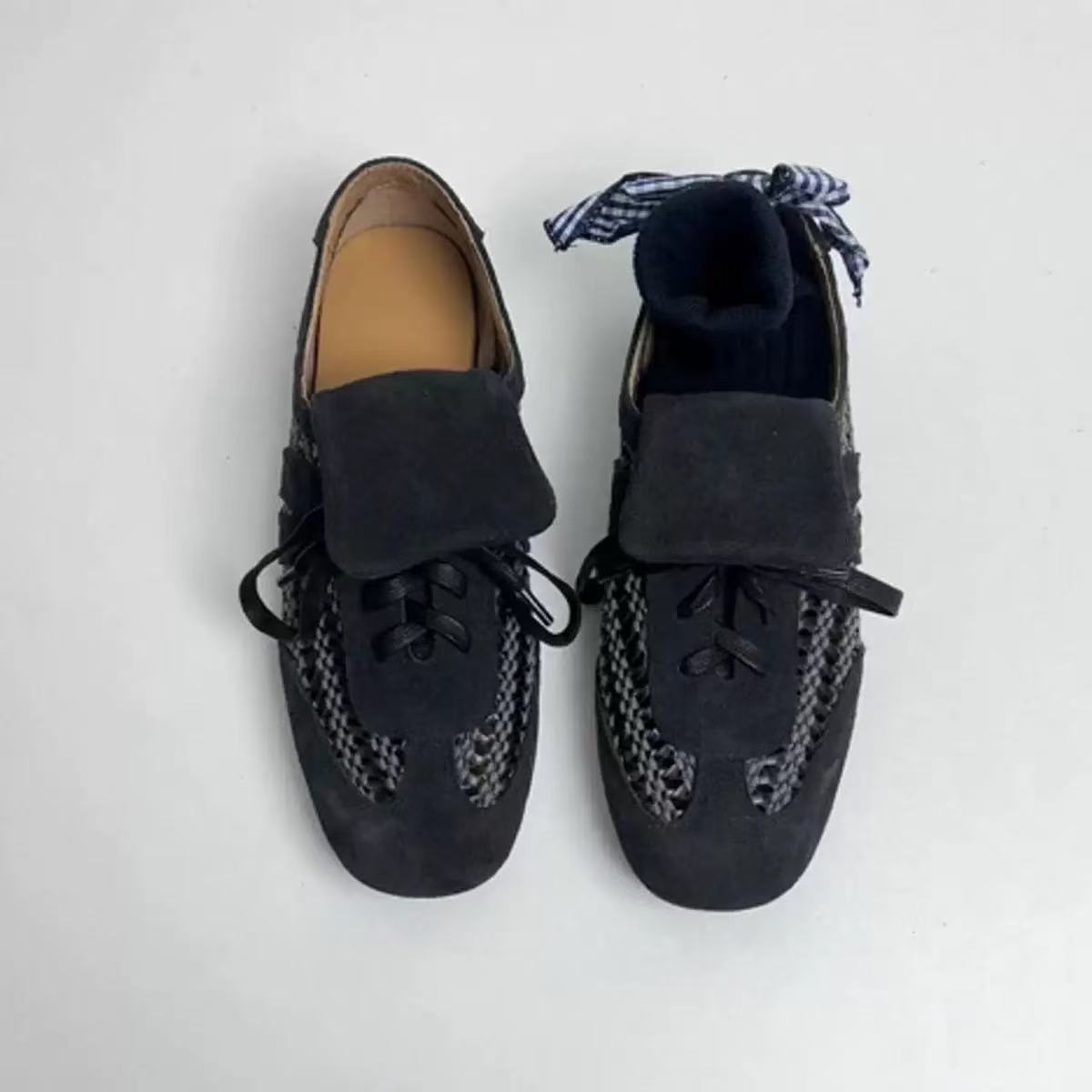Sheepskin new retro woven hollow breathable women s versatile matte leather sports and leisure 35
Sheepskin new retro woven hollow breathable women s versatile matte leather sports and leisure 35