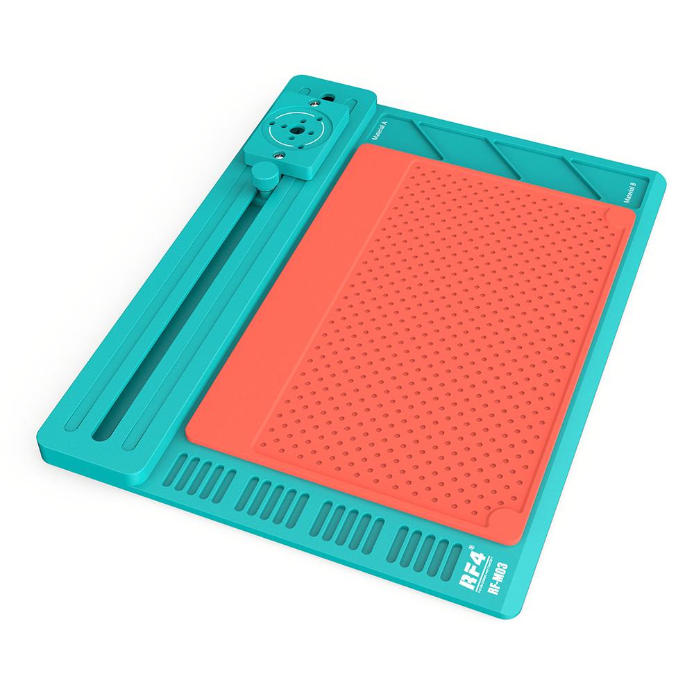 RF4 RF-MO3 Sliding Microscope Stand Base Aluminum Alloy Silicone Heat Resistance Maintenance Mat Type A
RF4 RF-MO3 Sliding Microscope Stand Base Aluminum Alloy Silicone Heat Resistance Maintenance Mat Type A