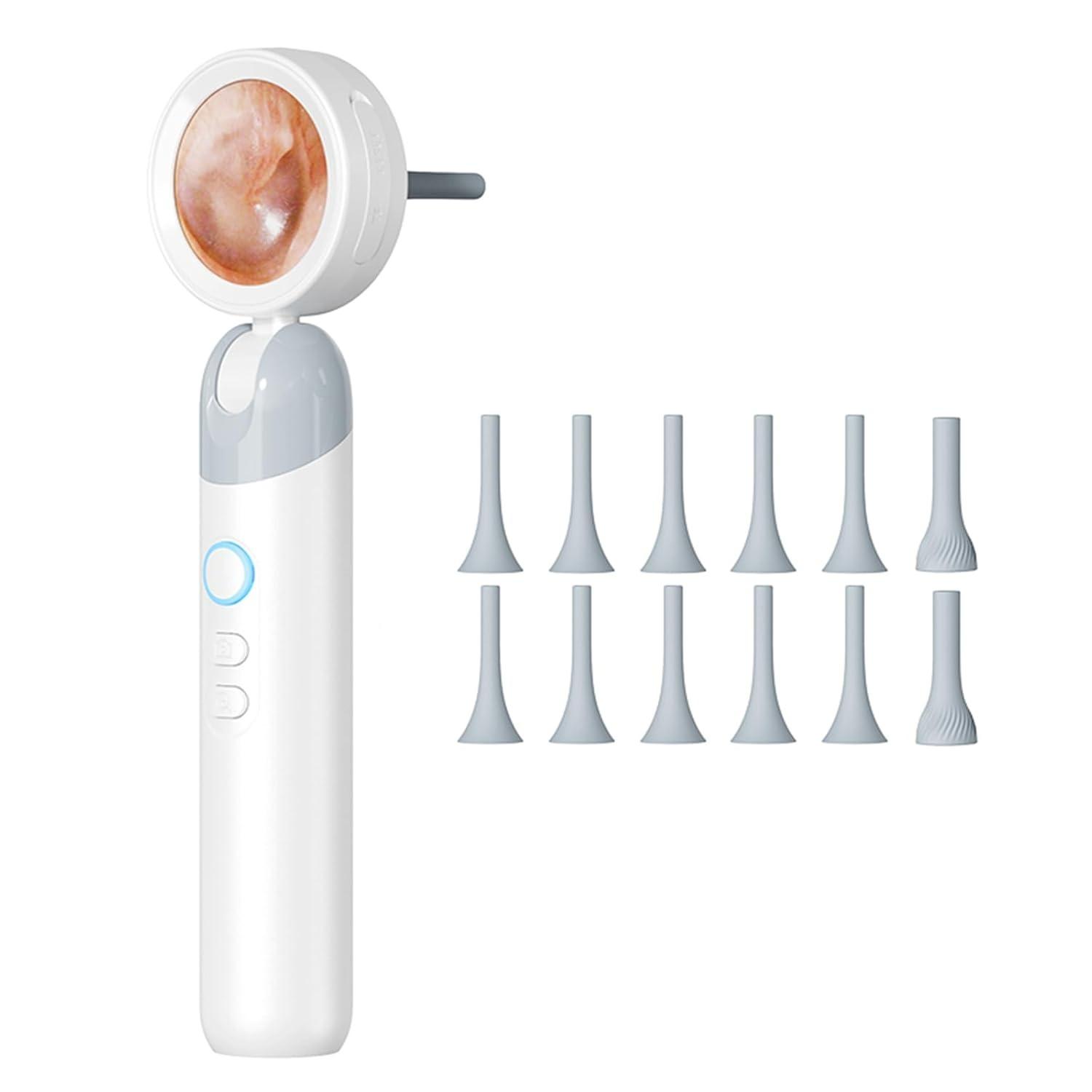 Ear Camera with 1.21” Screen,HD Digital Otoscope Ear Scope with 4 LED Lights,Skin Inspection Probe,10 Ear&Nose Tips,6 Ear Pick Tools,for Adults Kids G4
Ear Camera with 1.21” Screen,HD Digital Otoscope Ear Scope with 4 LED Lights,Skin Inspection Probe,10 Ear&Nose Tips,6 Ear Pick Tools,for Adults Kids G4