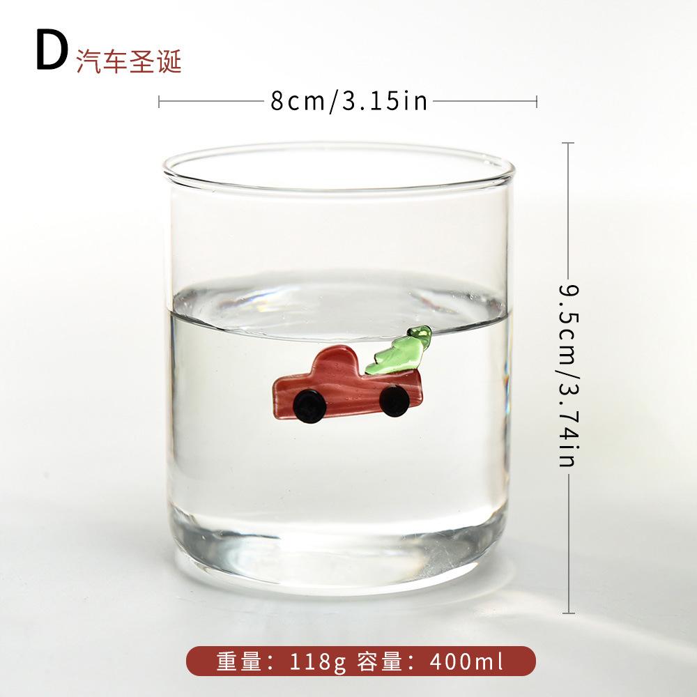 Creative Christmas Series Embossed High Aesthetic Glass Cup Heat Resistant for Tea Juice Coffee 201-300ml
Creative Christmas Series Embossed High Aesthetic Glass Cup Heat Resistant for Tea Juice Coffee 201-300ml