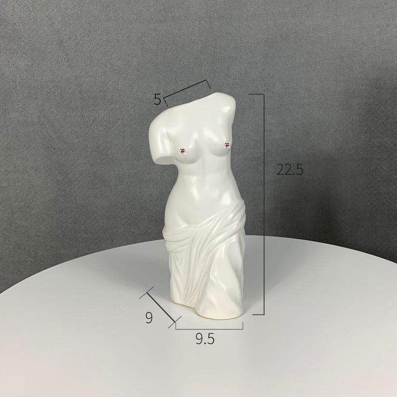 American Human Body Figurine Creative Bust Character Naked Vase Ceramic Vase Art Home Living Room Wine Cabinet Decoration Crafts
American Human Body Figurine Creative Bust Character Naked Vase Ceramic Vase Art Home Living Room Wine Cabinet Decoration Crafts