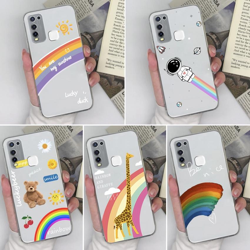 Clear Case For Vivo Y78 Y55 Y67 Y73 Y75 Y50 Y91 Y91C Z6 Beautiful Rainbow Pattern Ultra Thin Soft Silicone Shockproof Protective Shell For Vivo Covers Vivo Z6
Clear Case For Vivo Y78 Y55 Y67 Y73 Y75 Y50 Y91 Y91C Z6 Beautiful Rainbow Pattern Ultra Thin Soft Silicone Shockproof Protective Shell For Vivo Covers Vivo Z6