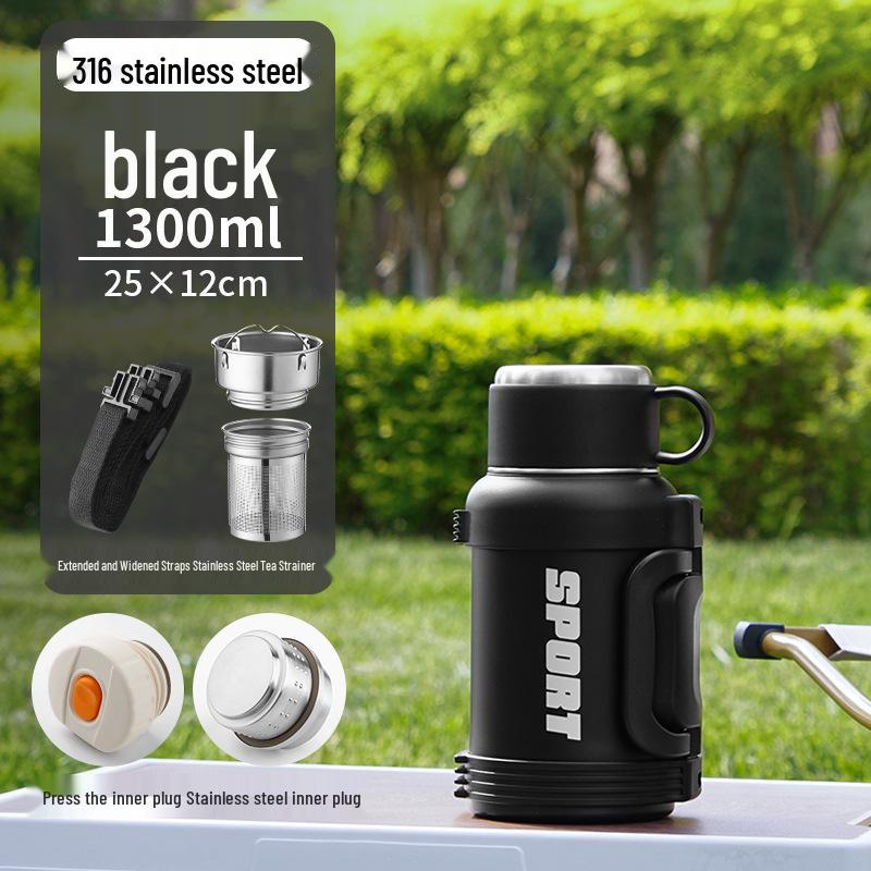 Qihu 316 Stainless Steel Large Capacity Insulated Flask - Ideal for Home, Car, Travel and Outdoor Use.
Qihu 316 Stainless Steel Large Capacity Insulated Flask - Ideal for Home, Car, Travel and Outdoor Use.