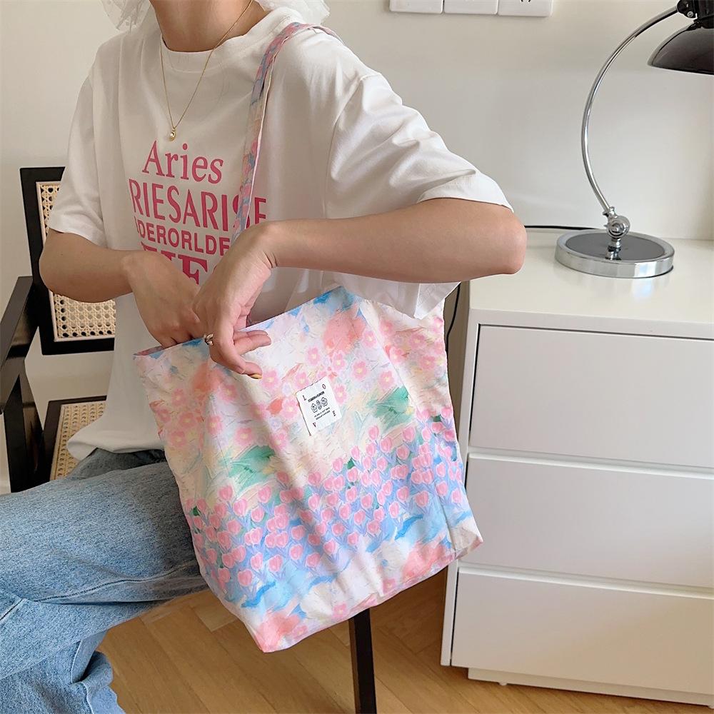 Sweet Flower Ladies Eco Shopping Bags Large Capacity Women s Shoulder Bag Thin Cotton Portable Female Travel Tote Handbags розовый
Sweet Flower Ladies Eco Shopping Bags Large Capacity Women s Shoulder Bag Thin Cotton Portable Female Travel Tote Handbags розовый