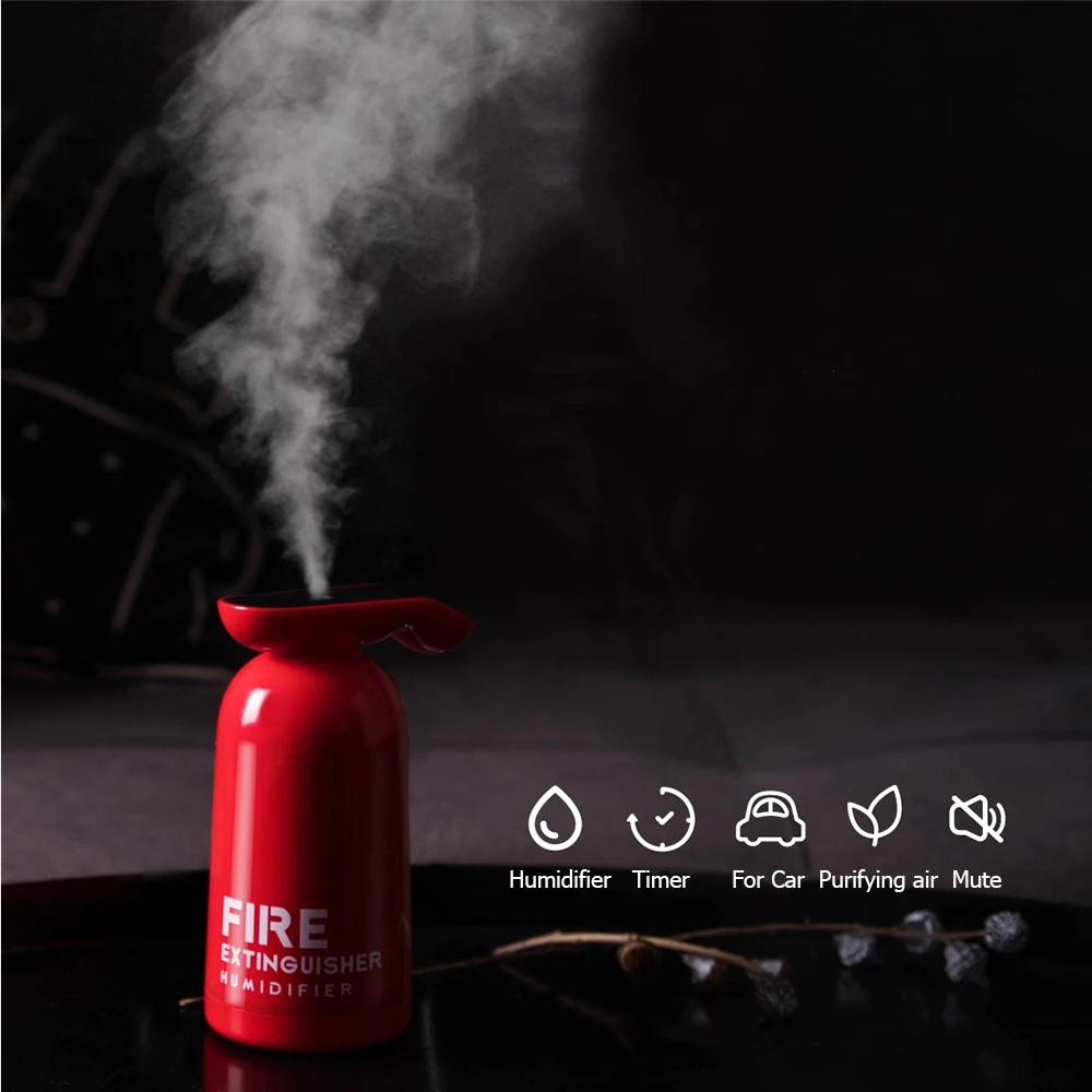 Creative Fire Extinguisher Air Humidifier USB Mist Maker Fogger 180ML Ultrasonic Cool Water for Home Car Purifier чёрный
Creative Fire Extinguisher Air Humidifier USB Mist Maker Fogger 180ML Ultrasonic Cool Water for Home Car Purifier чёрный