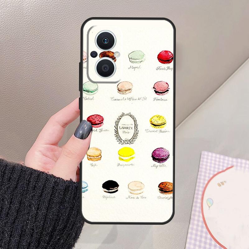 Macarons Cake Dessert Funda For OPPO Reno 10 11 12 13 14 Pro 8 7 Lite 11F 12F 13F 14F OPPO Find X8 X5 X6 X9 Pro Case OPPO Reno7 Lite
Macarons Cake Dessert Funda For OPPO Reno 10 11 12 13 14 Pro 8 7 Lite 11F 12F 13F 14F OPPO Find X8 X5 X6 X9 Pro Case OPPO Reno7 Lite