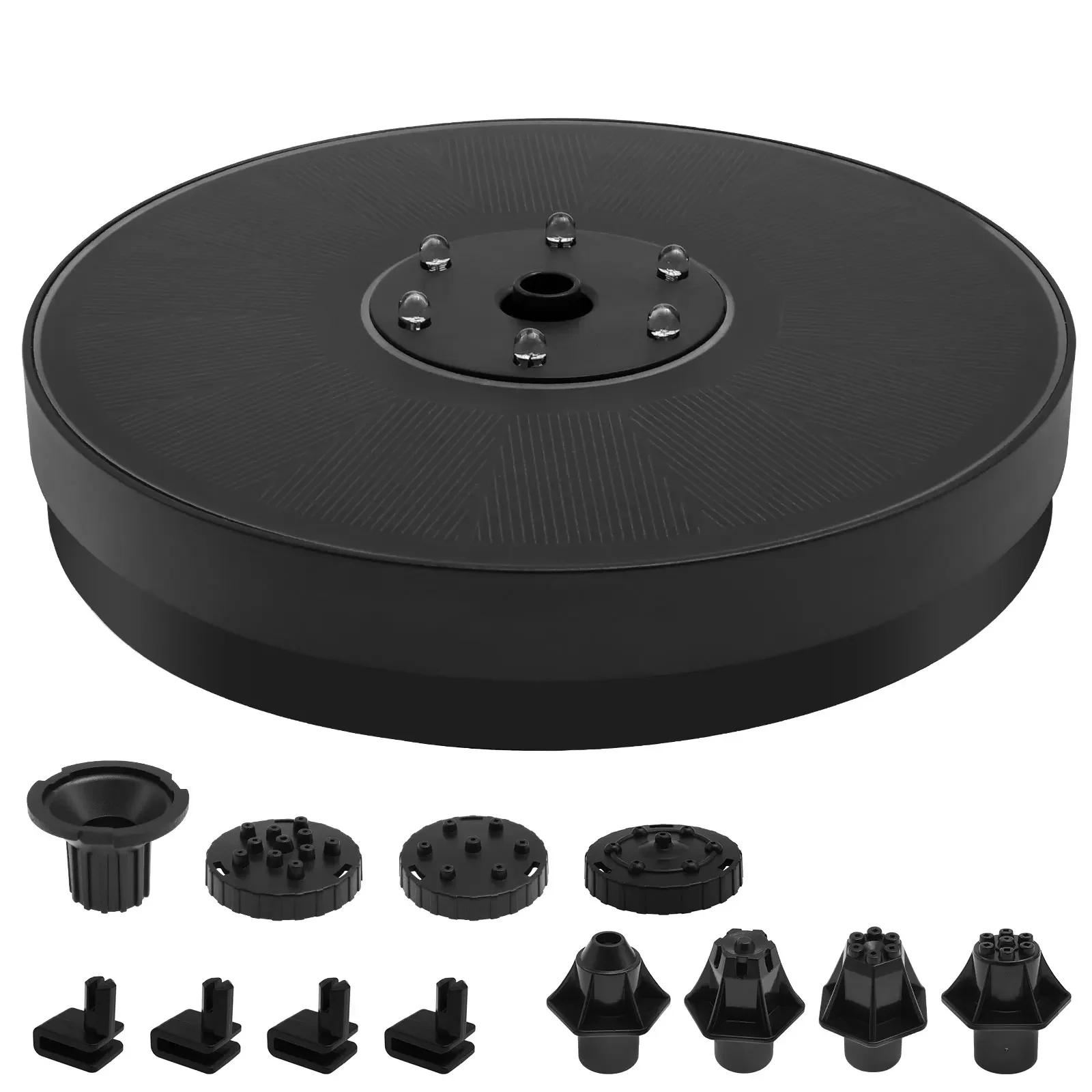 3 Вт Солнечный фонтан для воды Бассейн Пруд Водопад с 6 насадками и 7 цветами Солнечный фонтан для птиц Водяной насос Плавающие фонтаны
3 Вт Солнечный фонтан для воды Бассейн Пруд Водопад с 6 насадками и 7 цветами Солнечный фонтан для птиц Водяной насос Плавающие фонтаны