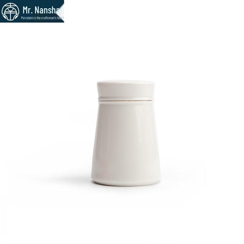 Nanshan Mr. Chinese White Porcelain Tea Caddy
Nanshan Mr. Chinese White Porcelain Tea Caddy