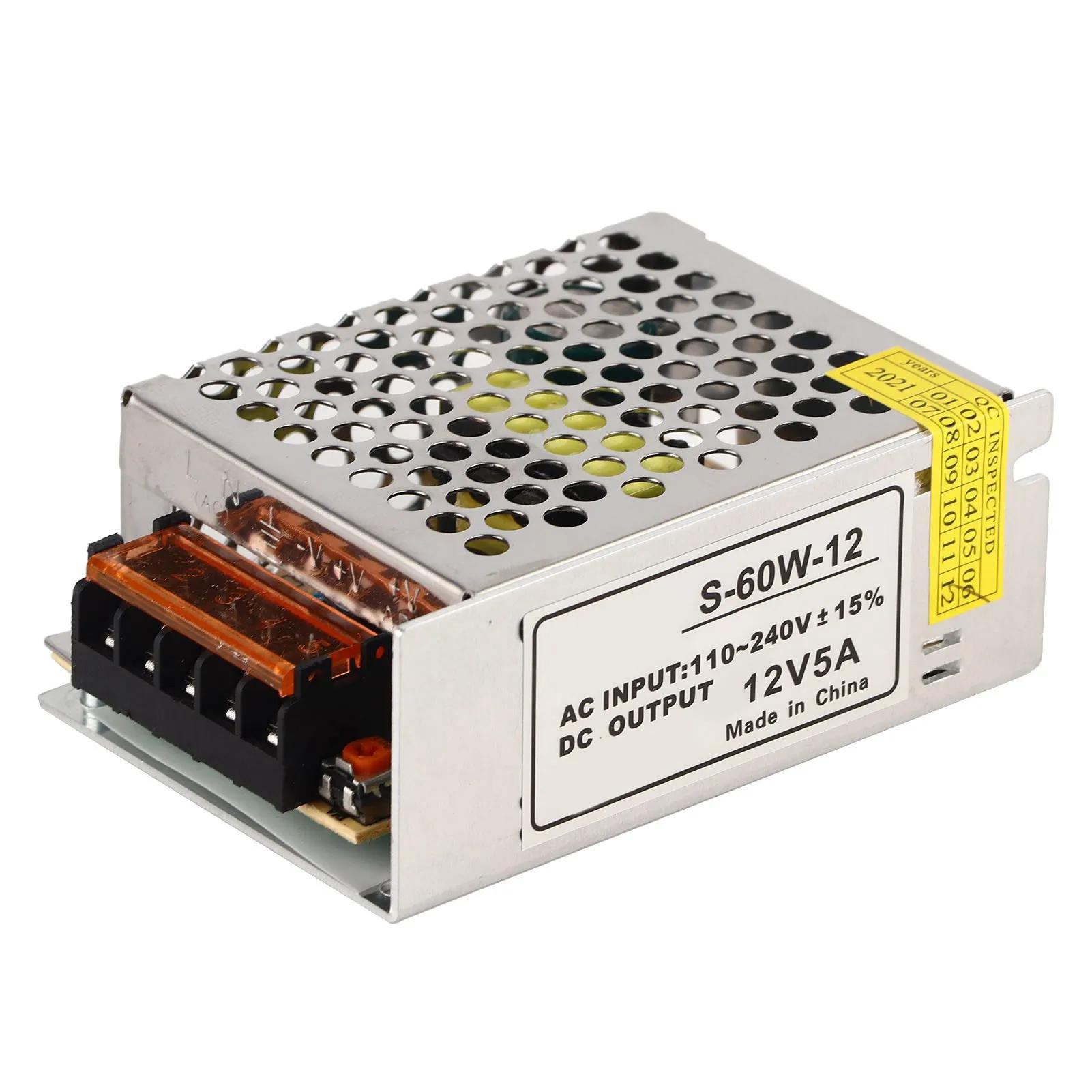 Power Supply Switch 5A 12V AC/DC Voltage Converter Universal Regulated Switch Power Supply for LED Switch Power Supply for LED
Power Supply Switch 5A 12V AC/DC Voltage Converter Universal Regulated Switch Power Supply for LED Switch Power Supply for LED