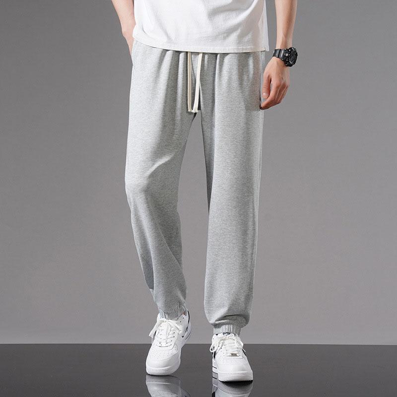 Summer Men Sweatpants Korean Fashion Sportswear Drawstring Wide Leg Straight Track Pants Cotton Casual Loose Trousers XS чорний
Summer Men Sweatpants Korean Fashion Sportswear Drawstring Wide Leg Straight Track Pants Cotton Casual Loose Trousers XS чорний