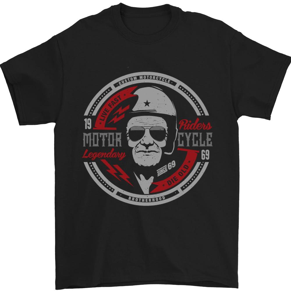 Футболка унисекс Live Fast Die Old Motorcycle Biker 
Футболка унисекс Live Fast Die Old Motorcycle Biker