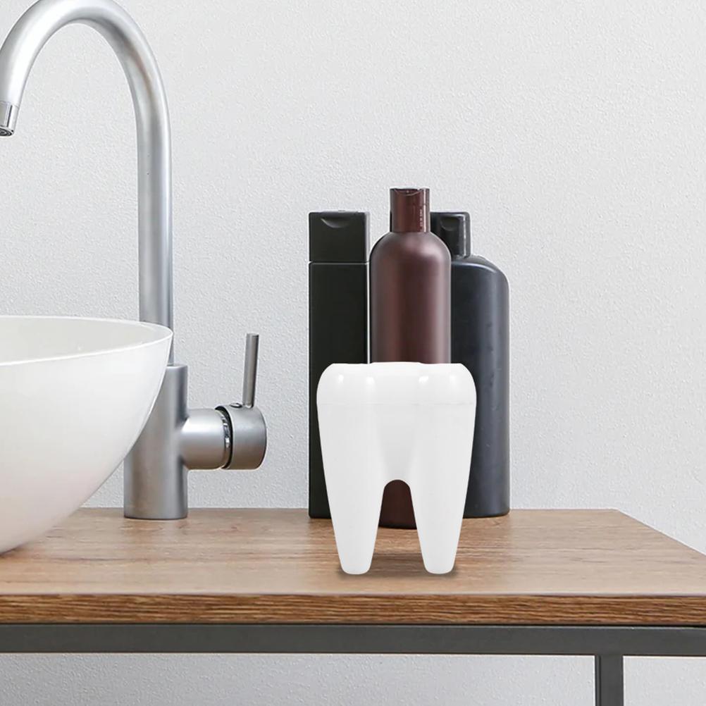 Toothbrush Holder Bathroom Accessories Cup Organizer Restroom Decor Tooth Shaped Design Multihole Ventilation Sturdy
Toothbrush Holder Bathroom Accessories Cup Organizer Restroom Decor Tooth Shaped Design Multihole Ventilation Sturdy