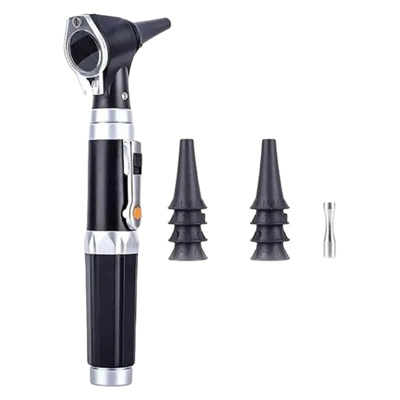 Otoscope,Ear Scope with Light,Ear Infect Detector,Pocket Ear Checkers Kit with 3X Magnify Lens Kids,Adults,Doctor,Pet 1
Otoscope,Ear Scope with Light,Ear Infect Detector,Pocket Ear Checkers Kit with 3X Magnify Lens Kids,Adults,Doctor,Pet 1