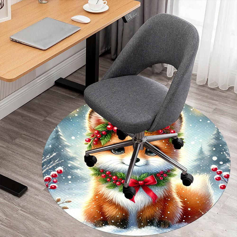 1pc winter fox Round Chair mat Area Rug - Non-Slip, Floor Mat for Office, Bedroom, and Indoor Decor -1002095 80cm by 80cm
1pc winter fox Round Chair mat Area Rug - Non-Slip, Floor Mat for Office, Bedroom, and Indoor Decor -1002095 80cm by 80cm