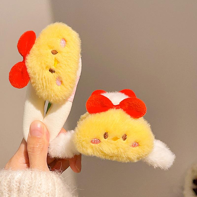 Cartoon Little Yellow Chicken Plush Hairpin Hair Ring Sweet Hair Clips Girly Shark Clips Cute Bangs Clips Hair Accessories Gifts
Cartoon Little Yellow Chicken Plush Hairpin Hair Ring Sweet Hair Clips Girly Shark Clips Cute Bangs Clips Hair Accessories Gifts