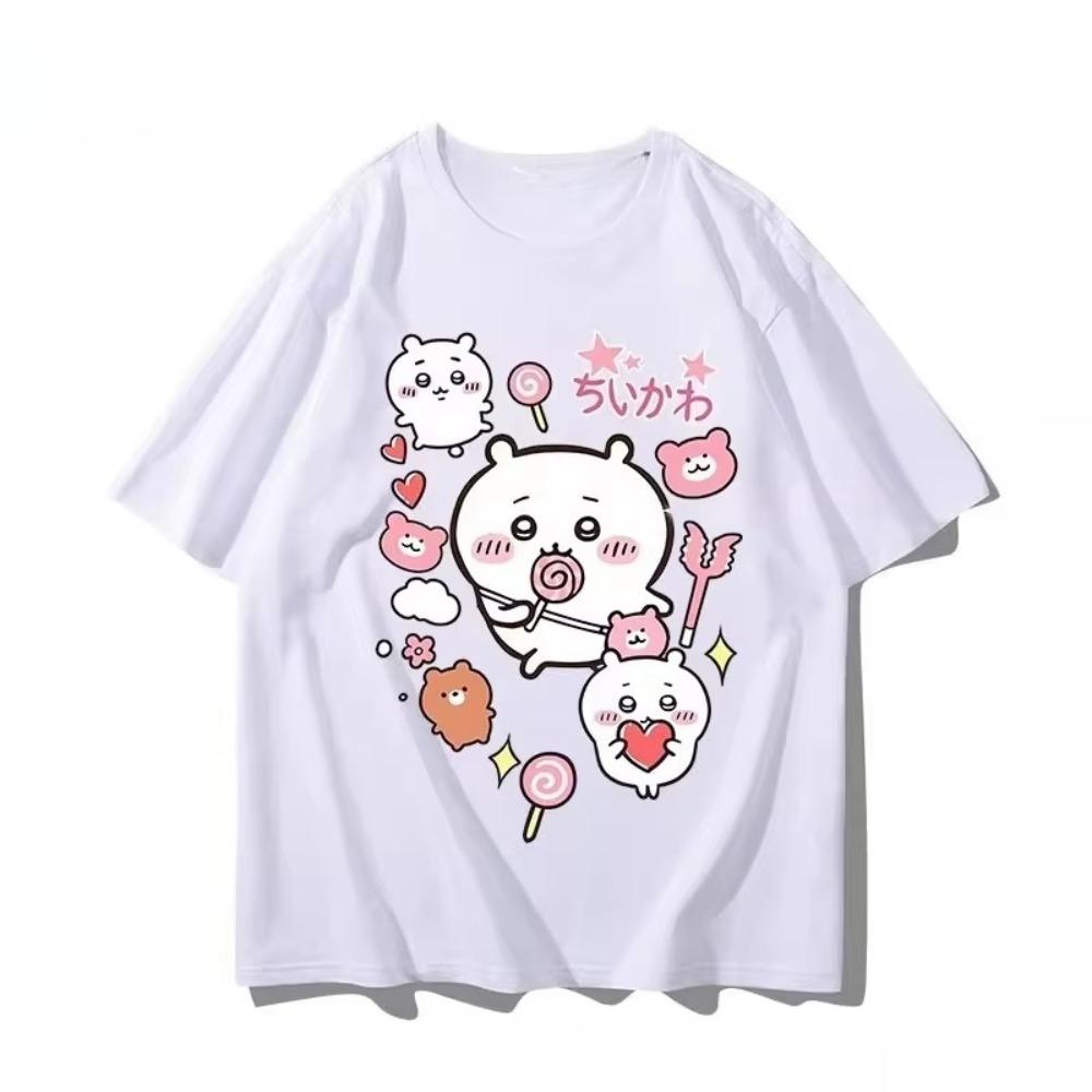 Chiikawa Cute Funny Pattern Unisexs Tshirt Summer Casual Comfortable Cotton Unisex Round Neck Short Sleeve Tshirt S
Chiikawa Cute Funny Pattern Unisexs Tshirt Summer Casual Comfortable Cotton Unisex Round Neck Short Sleeve Tshirt S