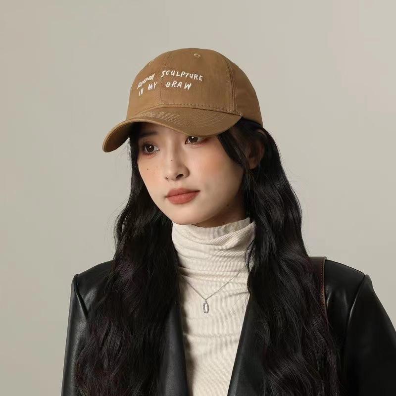 Trendy Double Brim Letter Baseball Cap for Women - Korean Style Duckbill Cap for All Seasons, Hip Hop Couple Style One Size
Trendy Double Brim Letter Baseball Cap for Women - Korean Style Duckbill Cap for All Seasons, Hip Hop Couple Style One Size