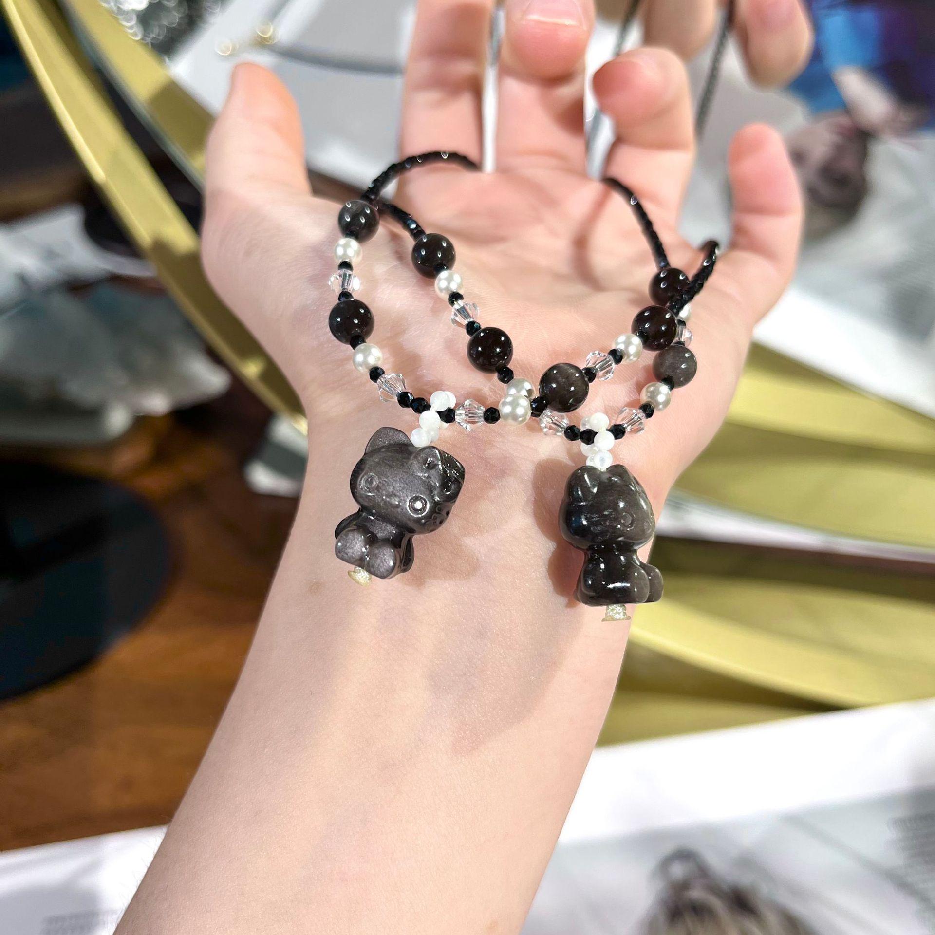 Obsidian Butterfly Necklace - Retro Chinese Style, Women s High-End Fashion, Elegant Gift for Her.
Obsidian Butterfly Necklace - Retro Chinese Style, Women s High-End Fashion, Elegant Gift for Her.