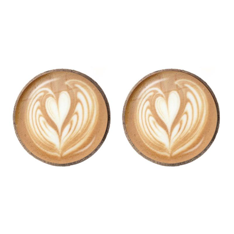 Cute Cartoon Coffe Latte Carving Love Heart Art Stud Earring Chocolate Printing Flower Earrings Jewelry Female Gift
Cute Cartoon Coffe Latte Carving Love Heart Art Stud Earring Chocolate Printing Flower Earrings Jewelry Female Gift