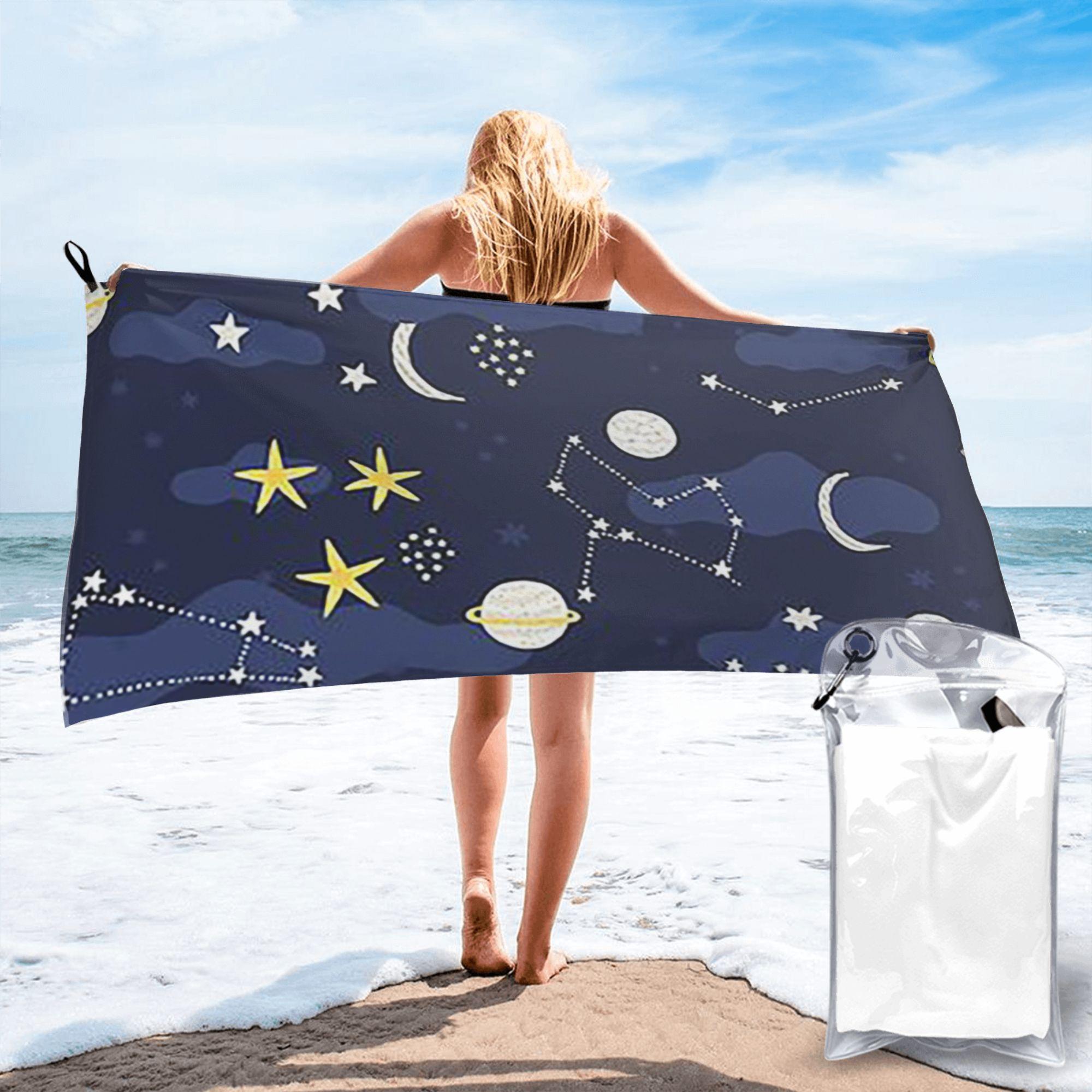 Galaxy cosmos moon stars Astronomy cartoon universe Beach Towel Soft Microfiber Quick Dry Absorbent Quick Towels For Bath W30*H60(CM)
Galaxy cosmos moon stars Astronomy cartoon universe Beach Towel Soft Microfiber Quick Dry Absorbent Quick Towels For Bath W30*H60(CM)