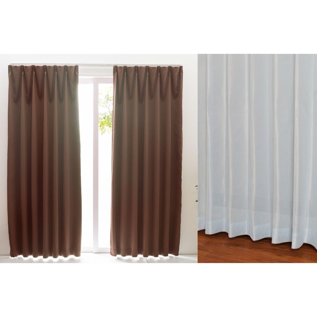 Univer Set of Curtains Lace Grade 1 Light Flame Energy Washable (with Curtains) - Blocking, Retardant, Saving, Visibility-Resistant,
Univer Set of Curtains Lace Grade 1 Light Flame Energy Washable (with Curtains) - Blocking, Retardant, Saving, Visibility-Resistant,