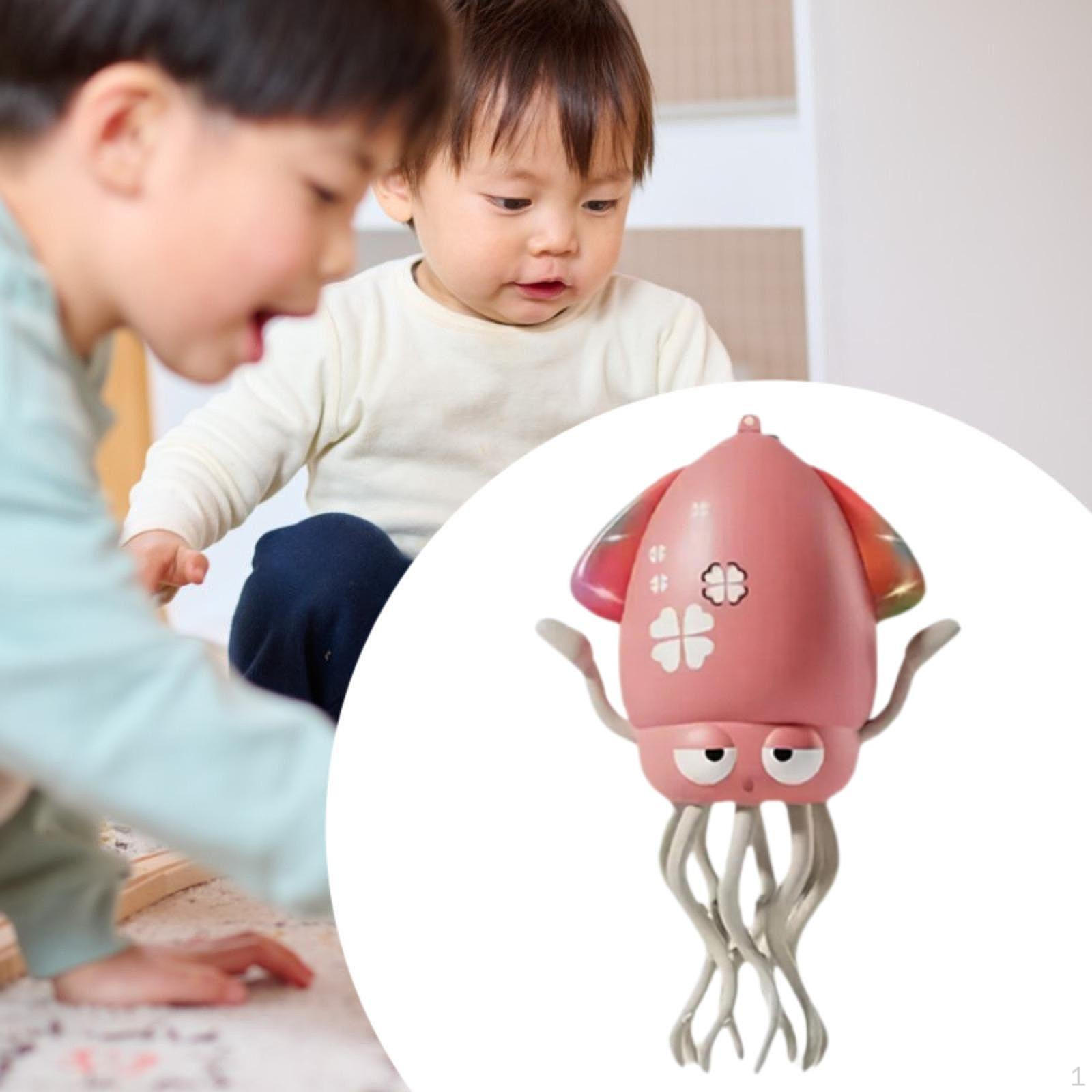 Ползающий осьминог для малышей, заряжаемый через USB с танцующим движением красный
Ползающий осьминог для малышей, заряжаемый через USB с танцующим движением красный