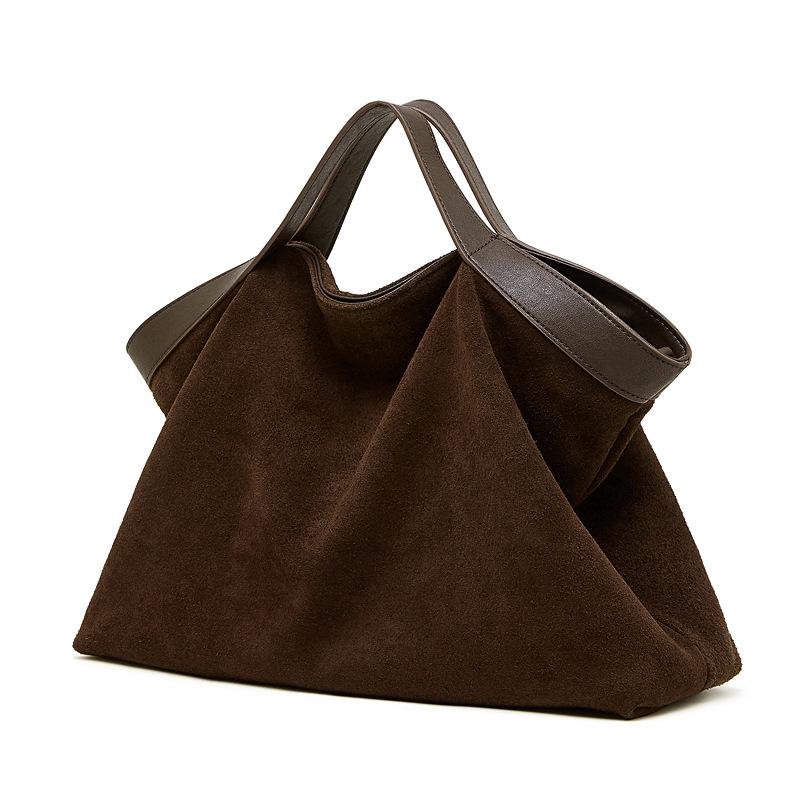 Burminsa Cowhide Suede Genuine Leather Hobo Tote Handbags For Women 2026 Luxury Designer Shopper Ladies Shoulder Crossbody Bags кавовий
Burminsa Cowhide Suede Genuine Leather Hobo Tote Handbags For Women 2026 Luxury Designer Shopper Ladies Shoulder Crossbody Bags кавовий