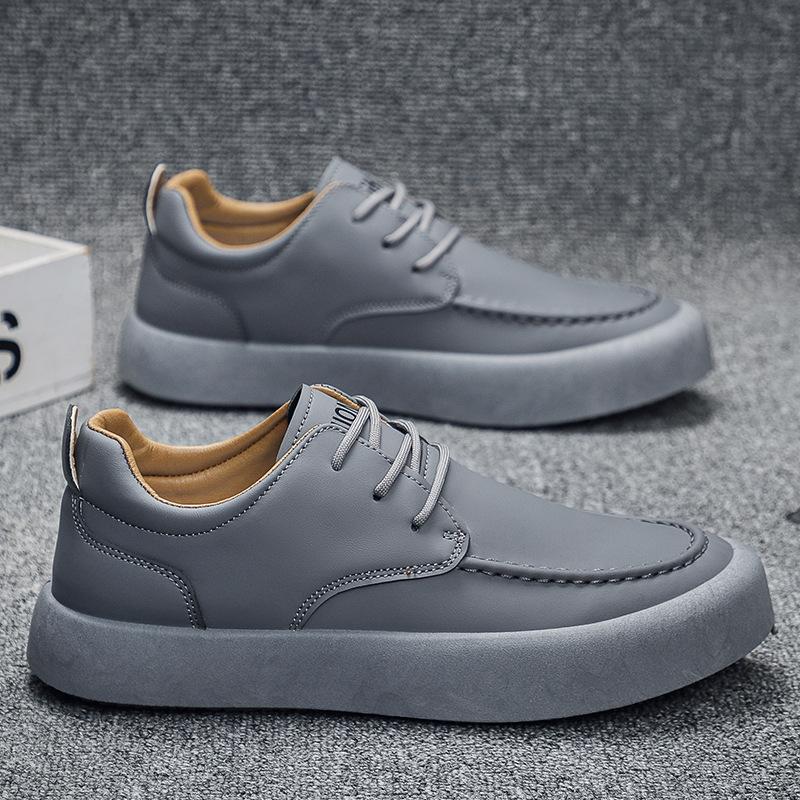 2025 spring new thick baseplate shoes men s shoes leather surface fashion trendy versatile sports casual shoes British style single shoes 39
2025 spring new thick baseplate shoes men s shoes leather surface fashion trendy versatile sports casual shoes British style single shoes 39